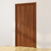 Factory Custom Walnut Interior Doors Prefinished Walnut Veneer Wood Doors With Frames Modern Interior Prehung Door 5
