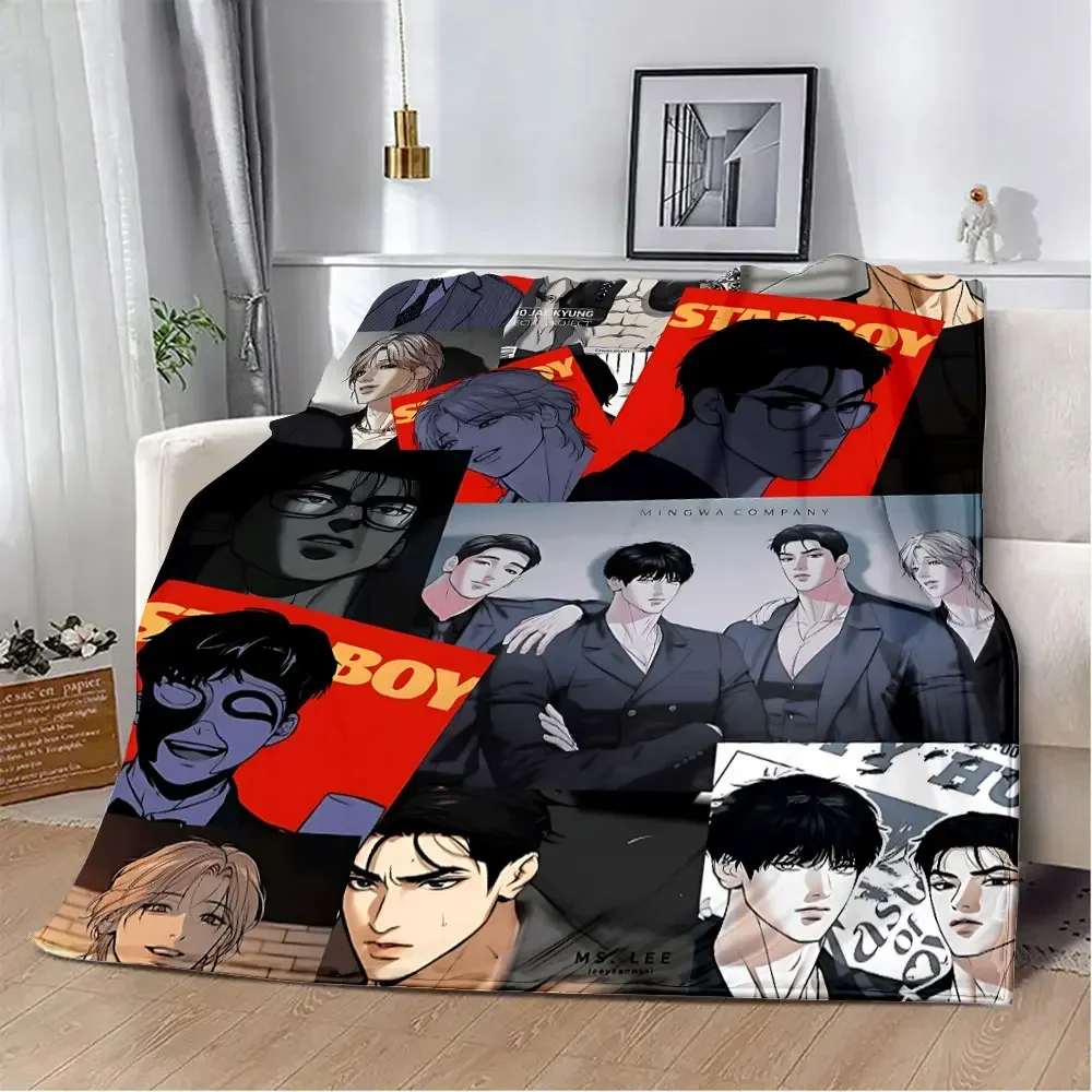 Anime Jinx BL Comics Printed Blanket Picnic Blankets Warm Blanket Soft and Comfortable Blanket Home Travel Birthday Gift 4