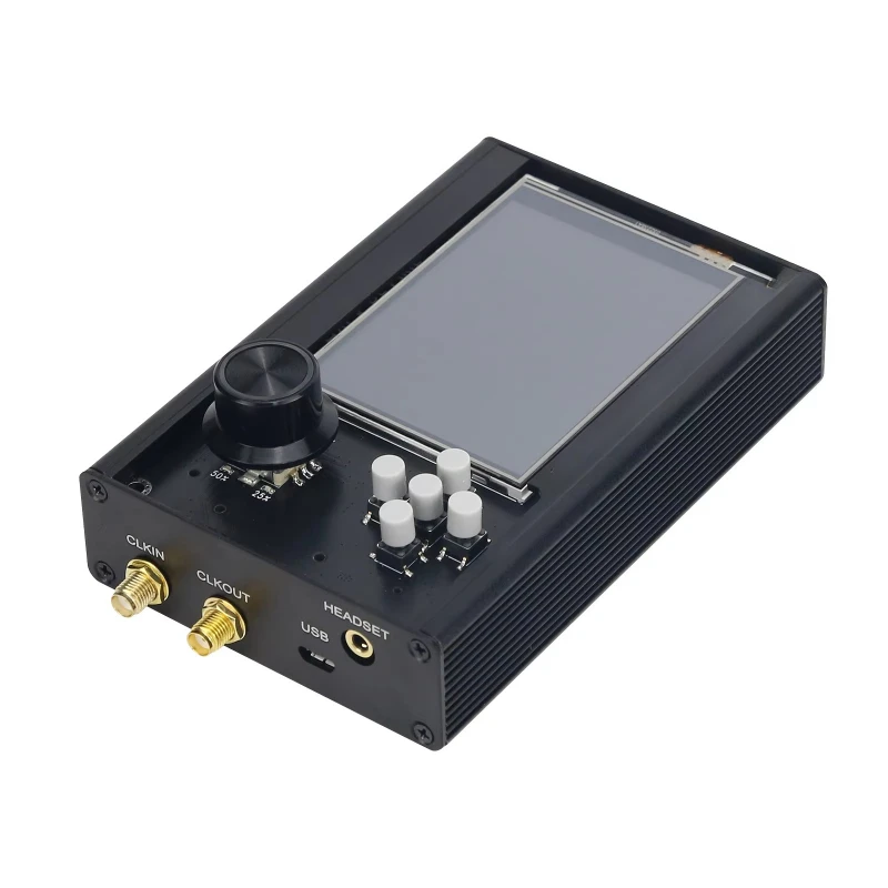 Portapack H2 Software Defined Radio-Kit, 3,2 Zoll Professioneller Hack Funk-Transceiver 1MHz-6GHz Aluminiumgehäuse mit Verstärker 4 GB TF-Karte, Capture Replay für Kommunikation SDR Radio
