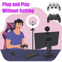 Wired Game Controllers for Android TV Box/Windows PC/Arcade Box/PS3/Emulators/Retro Game Consoles with Dual Vibration Gamepad - Image 3