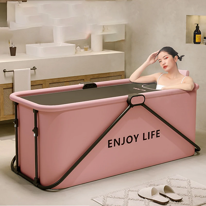 Adult Folding Bathtub Portable Bath Barrel Hair Washing Station Toddler