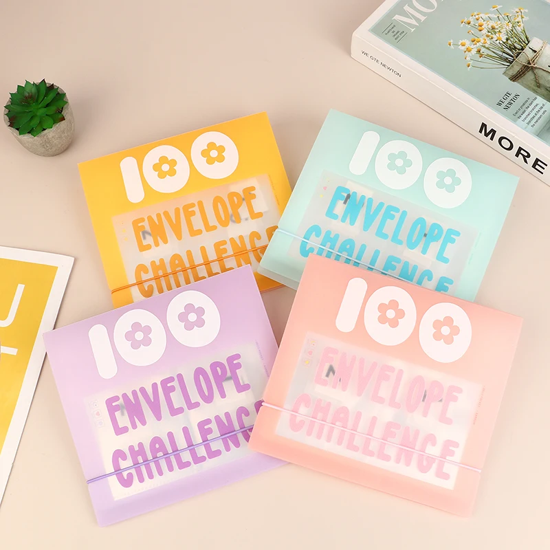 

100 конверт для хранения наличных денег, книга с вызовами, бюджетная книга с наличными, органайзер, подарки для офиса, дома и школы