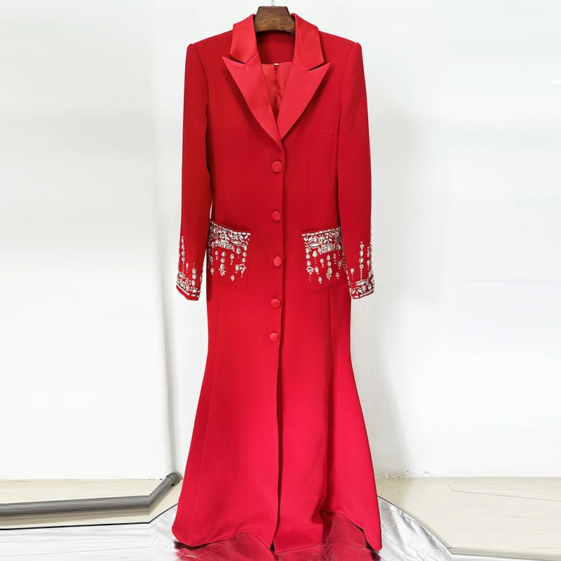 شارع العليا أحدث 2025 مصمم أزياء المرأة طويلة الأك...