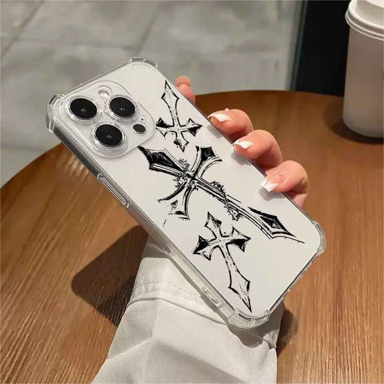 Gothic Dark Cross Mark Phone Case - Hot & Cool Design