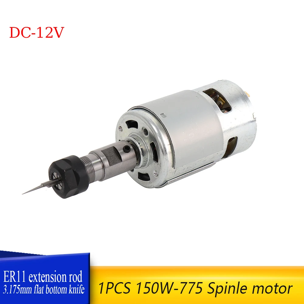 775 150w Spindle Motor Ball Bearings High Power Motors With Spindle