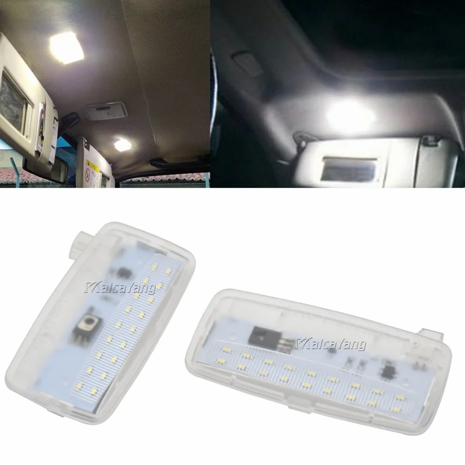 2x Auto LED Specchio Luce Visiera Parasole Lampada Per-BMW E93 E93 LCI E88 Rolls-Royce RR2 Drophead RR3 Luci di Lettura di Alta Qualà  34