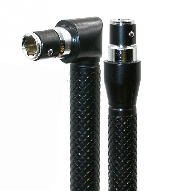 L type 1/4 hexagon screwdriver bit 90 ° double-end handle black 6.35mm wrench tool 2