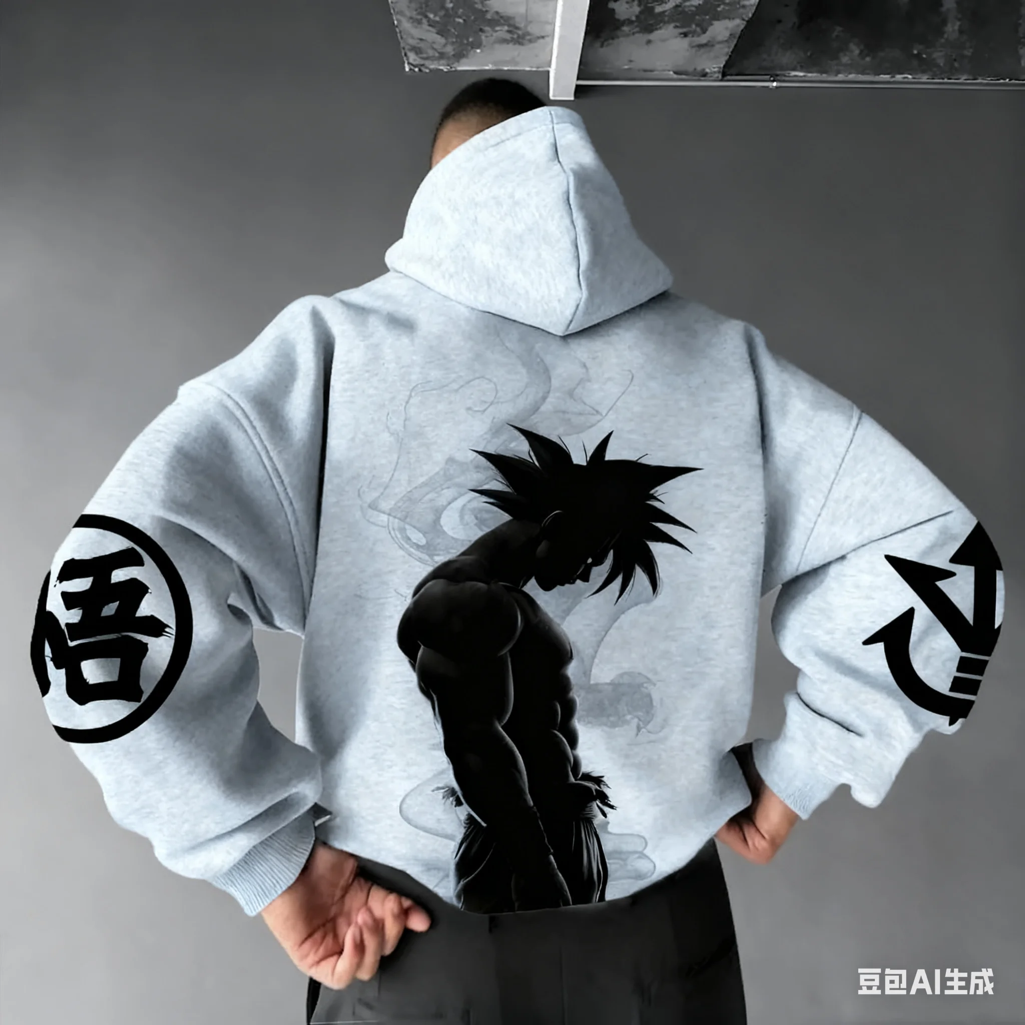 Dragon Ball Son Goku Saiyajin Harajuku Streetwear Herbst Männer Vintage Hoodie Winter Frauen Übergroßen Mit Kapuze Sweatshirt Langarm – Detail 17