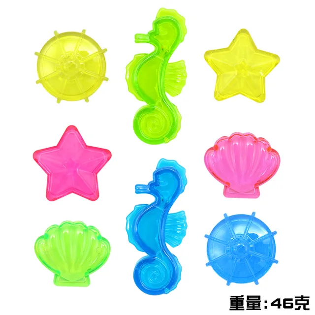 NEW 2/3/4/5/6PCS ABS diving toys children's pool play water toys diving ring personal game water toys family travel 6
