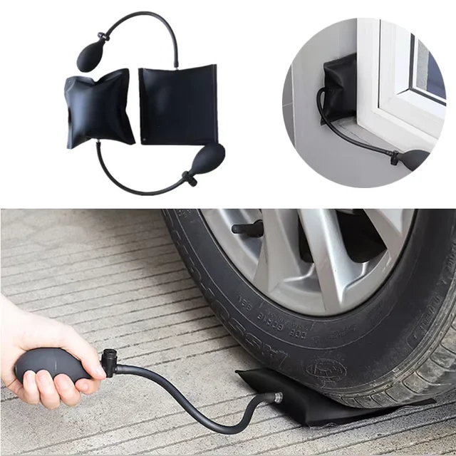 Car Air Pump Wedges Household Auto Door Window Installation Air Cushion Air Bag Locksmith Tools Car Repair Open Unlock Car Tool