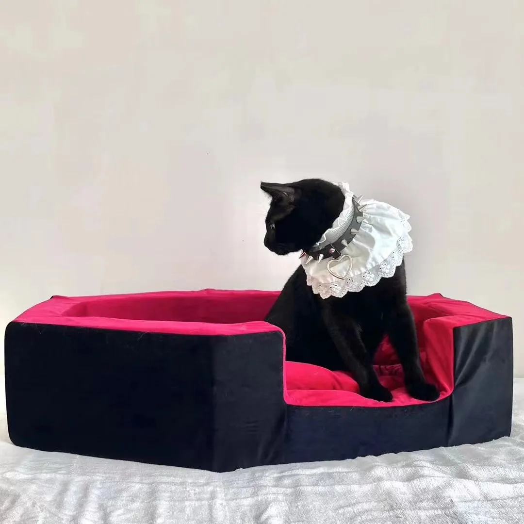 thumbnail image 2 of Halloween Cat Bed – Soft Cozy Pet House For Cats & Small Dogs 2 of 12