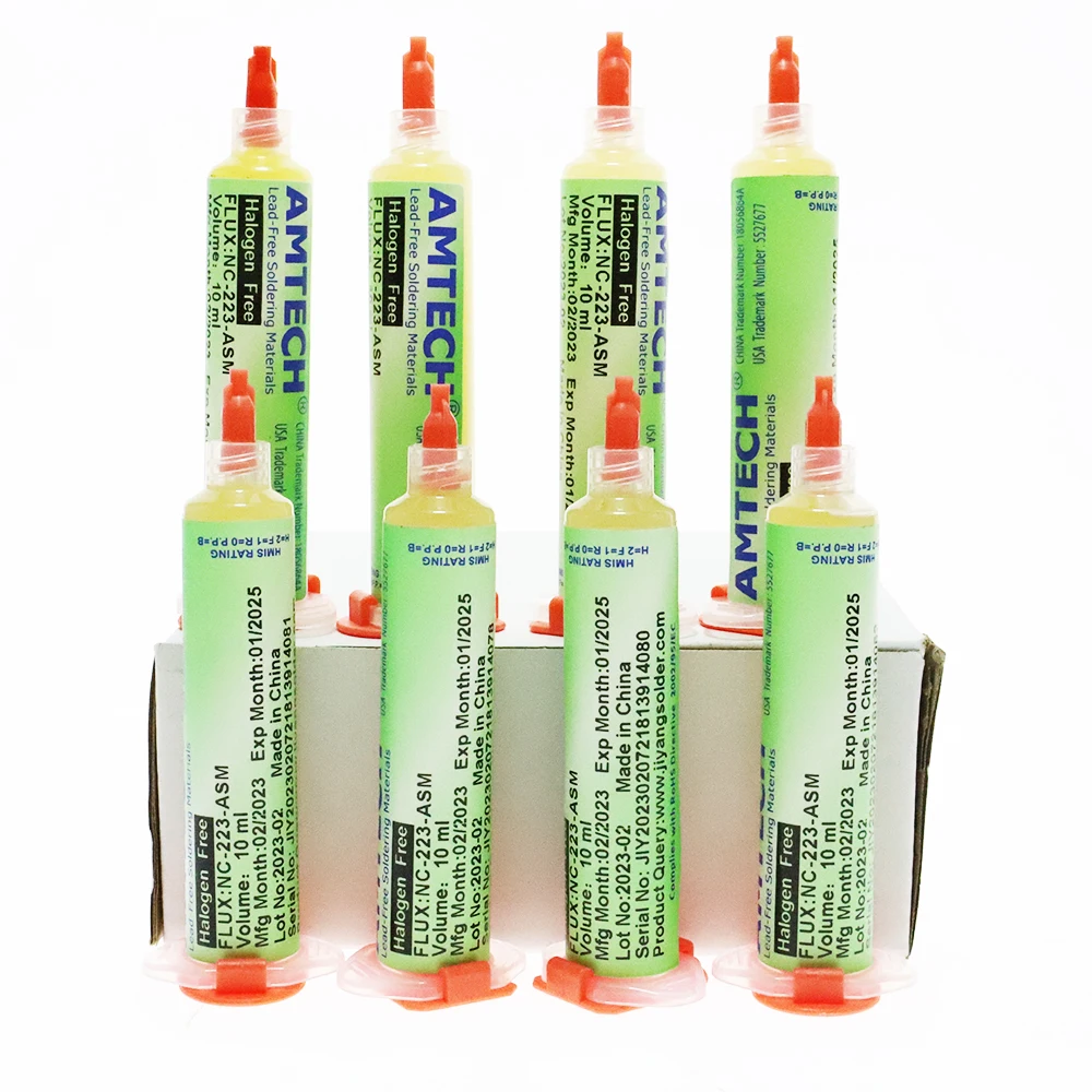 

AMTECH NC-223-ASM BGA PCB No-Clean Solder Paste Welding Oil Flux Grease Soldering Welding Flux Repair Soldering Tools