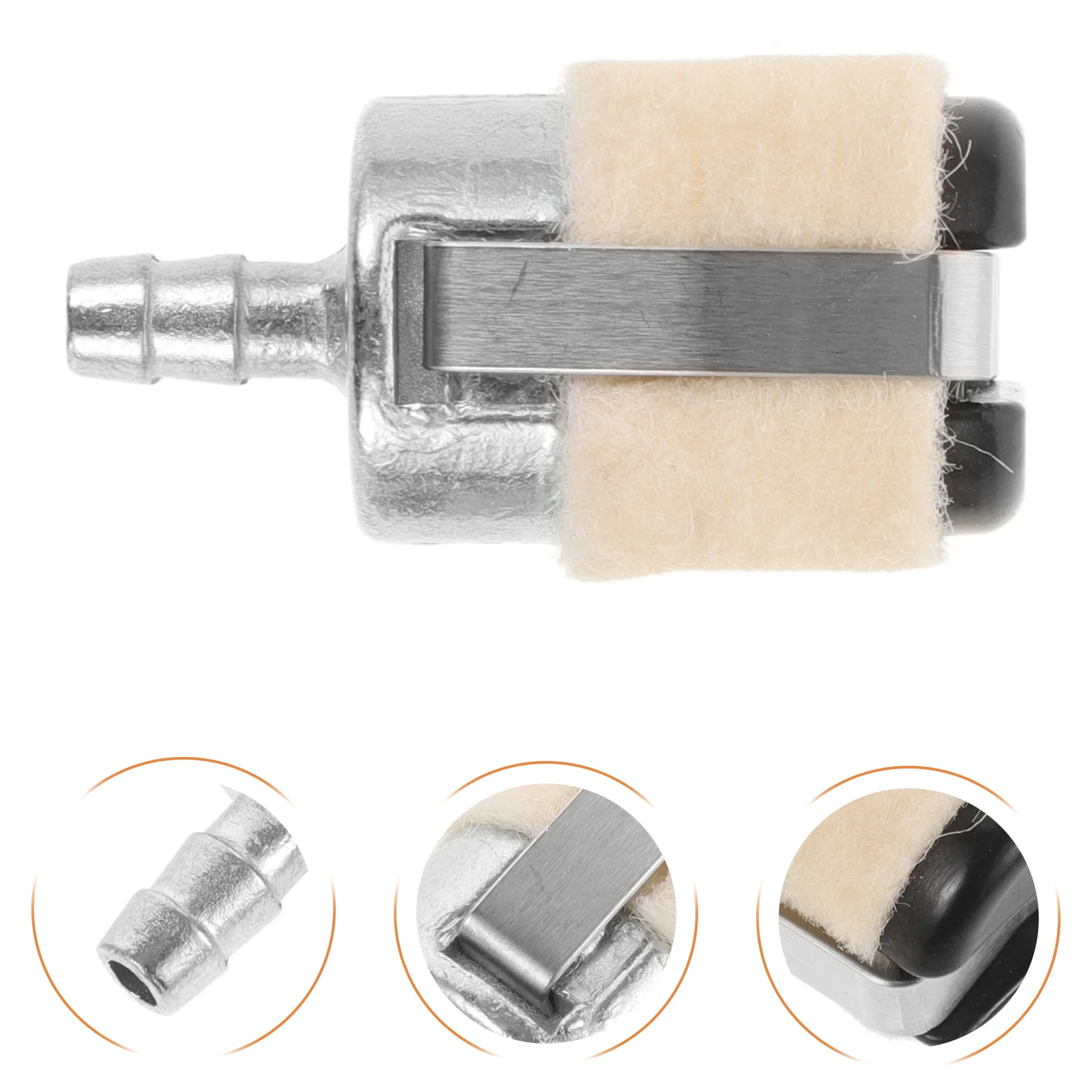 

10 Pcs Chain Saw Filter Element Electric Chainsaw Fuel Grass Trimmer Replaceable Oil