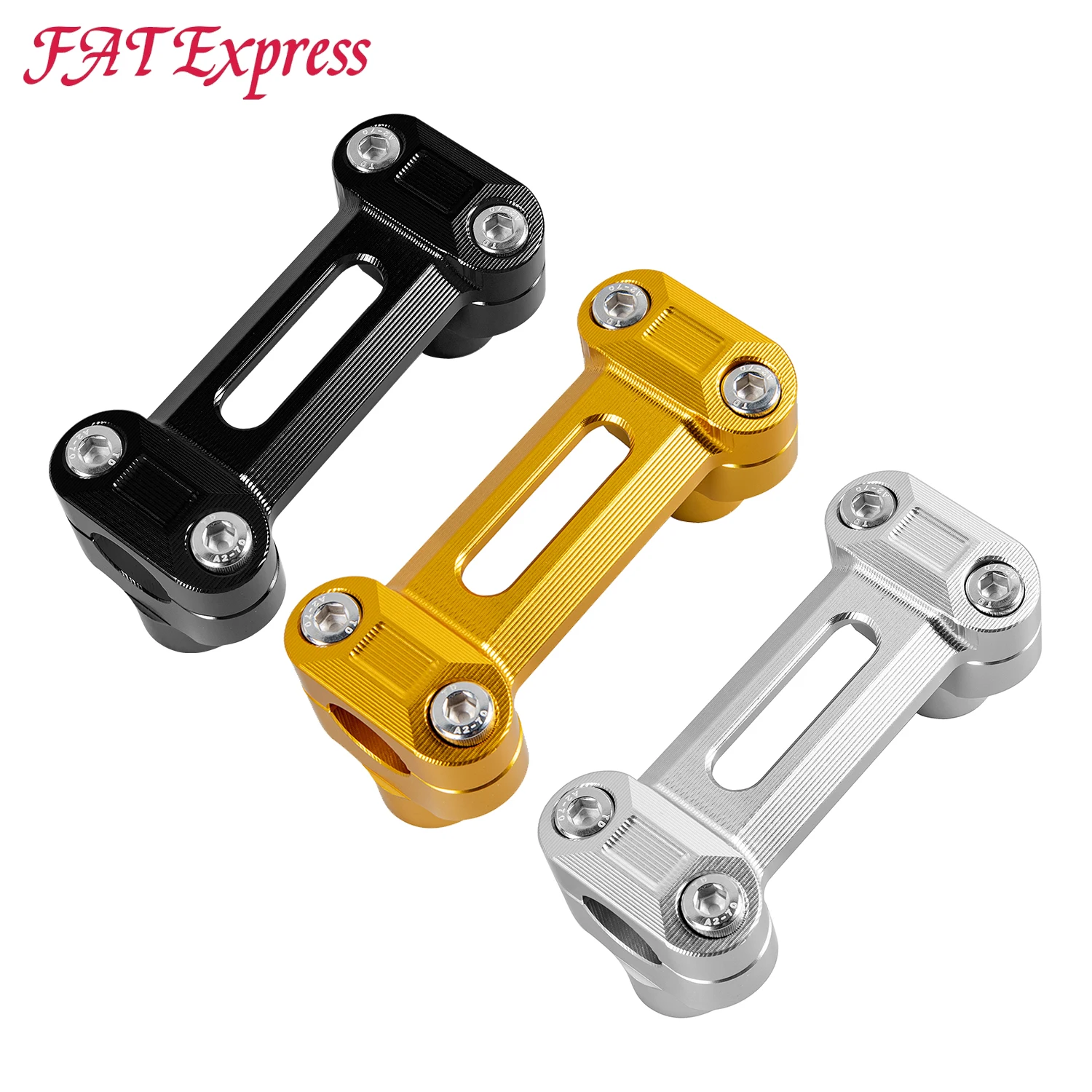 Handlebar Riser Handle Bar Mount Clamp Adapter Aluminum For Kawasaki Z650RS Z 650 Z650 RS 2022