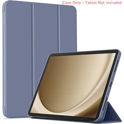 Tri - Fold Flip Case Magnetic Stand PU Leather Protective Cover for Tab A11 Plus 2025 (YT Lavender Purple)