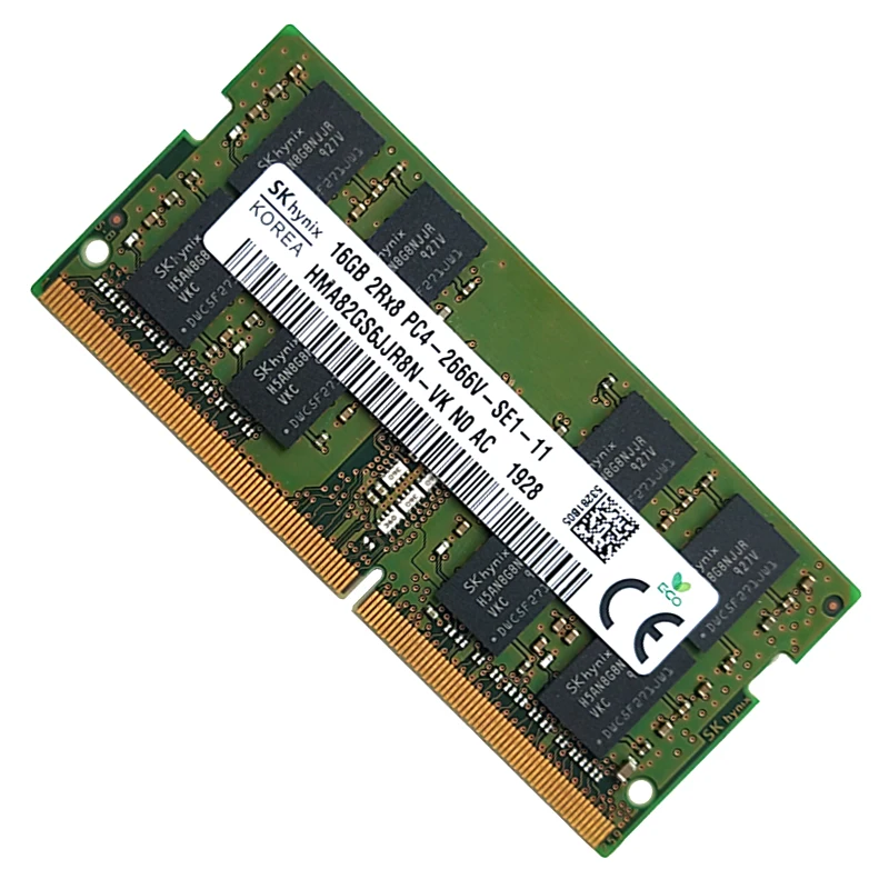 Laptop Memory Sk Hynix 16gb Ram Ddr4 2666mhz Sodimm SK Hynix 16GB