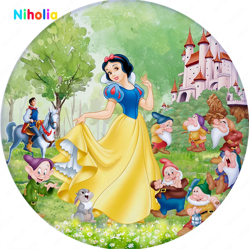 Desenho da Branca de Neve para Imprimir: O Fundo Perfeito para Festa de  Aniversário Infantil, image size:1000x1000
