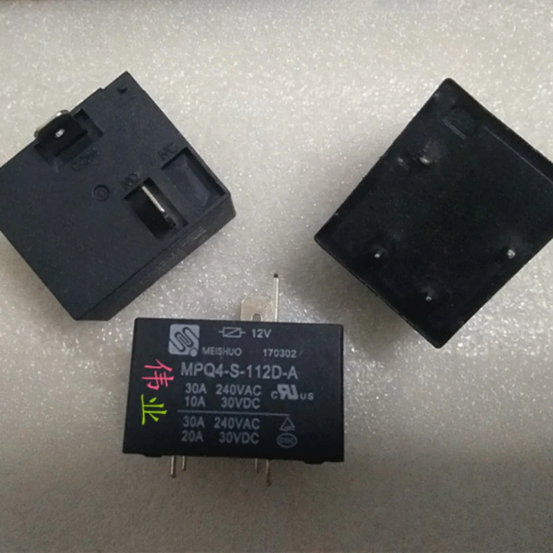 

（Brand-new）1pcs/lot 100% original genuine relay:MPQ4-S-112D-A 12V 30A Water heater air conditioning motherboard relay