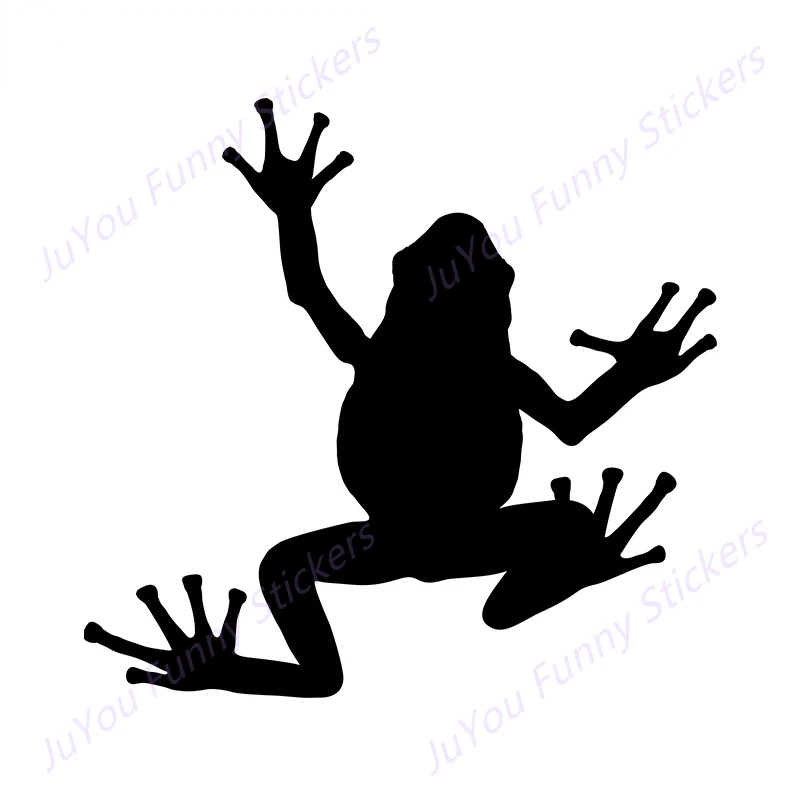 

FUYOOHI Funny Stickers Exterior Accessories for Shadow Frog Silhouette Car Sticker Die Cut Funny Decals Vinyl Windows Decor