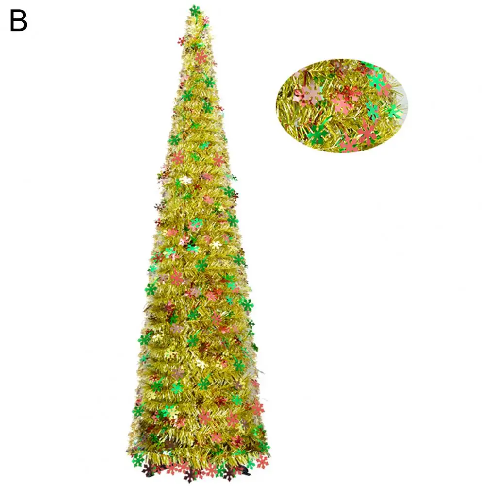 ReusableFoldingChristmasTreeLonglastingSceneLayoutDelicate