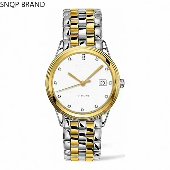 

Luxury New Mens Watch Gold Diamond Automatic Mechanical Fashion Watches