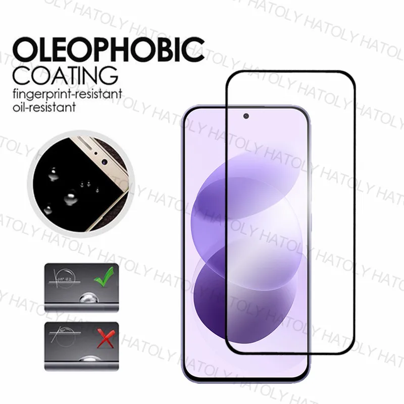 Premium Tempered Glass Screen Protector - Full Glue Cover, Pack of 1/2/3 Pieces