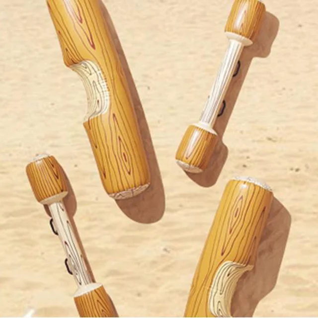 4pcs Children Water Joust Tree Log Pool Float Game Set Floating Water Toys Float Toys Pool Toys ( Mixed Color ) 3