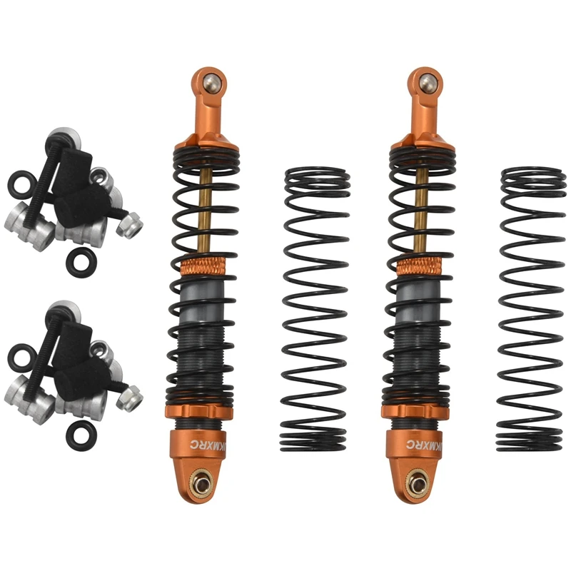 

4 шт. 105 мм Металлические Амортизаторы для 1/10 RC Crawler Axial Wraith RR10 SCX10 TRAXXAS TRX4 обновленные детали