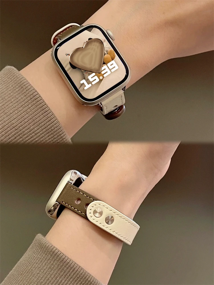 أنيقة اللون مباراة سليم حزام من الجلد الحقيقي لساع...