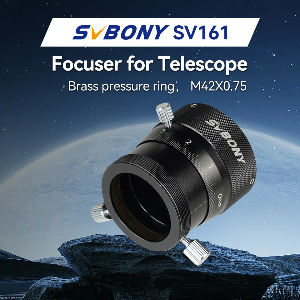 SVBONY SV161 1,25 Zoll doppelter spiralförmiger Fokussierung für Teleskop-Führungsfernrohr – Detail 1