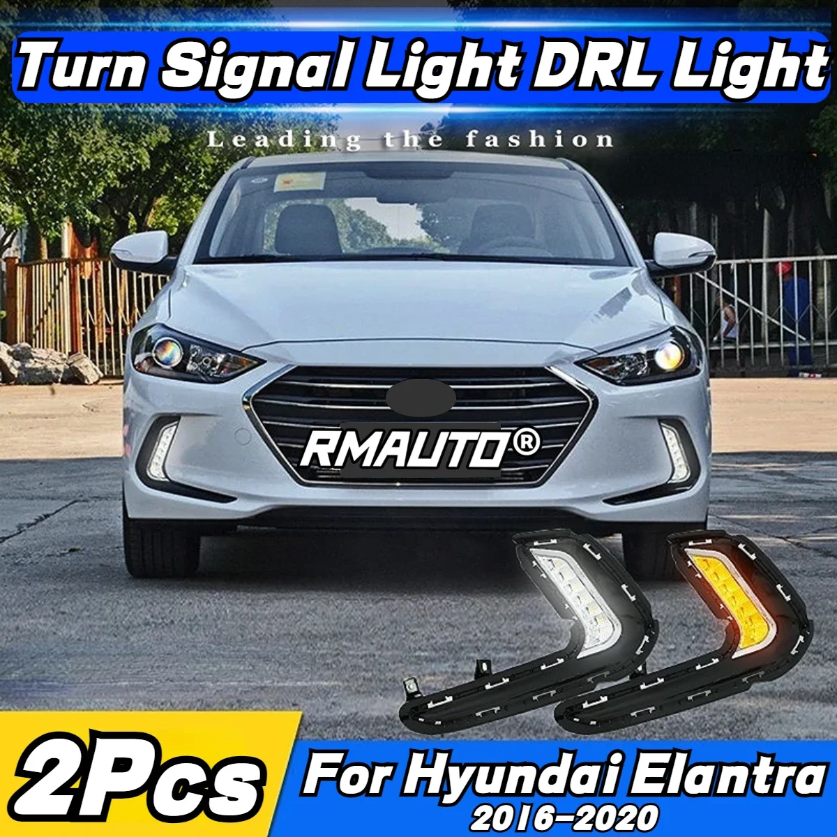 

Дневные ходовые огни для Hyundai Elantra 2016-2020, 2 шт.