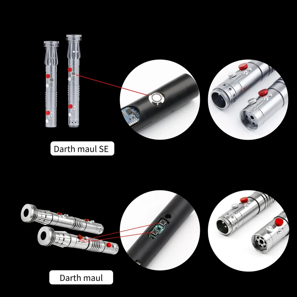 合金製ライトセーバー ダース・モール仕様 SWギミック 振動 音光 usb 新品 合金製ライトセーバー ダース・モール仕様 SWギミック 振動 音光