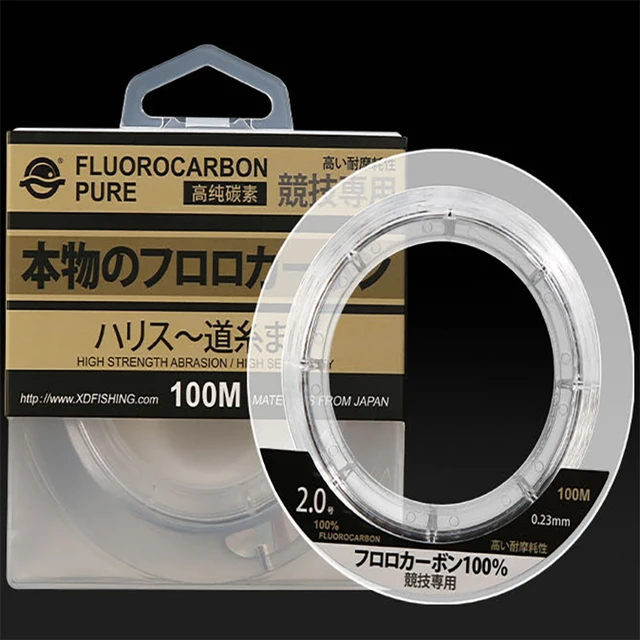 99 Fluorocarbon Fishing Line 100M Japanese Imported Carbon Fiber Line