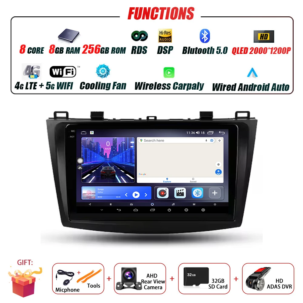 D2 8G 256G CAM DVR