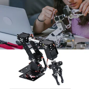 Parti del robot industriale del manipolatore DOF del kit artiglio del morsetto del braccio meccanico del robot 6DOF