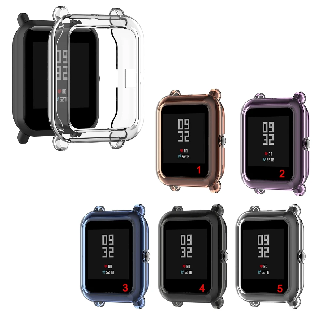 

Silicone Case Protector Cover for Huami Amazfit Bip Lite S U / GTS2 mini