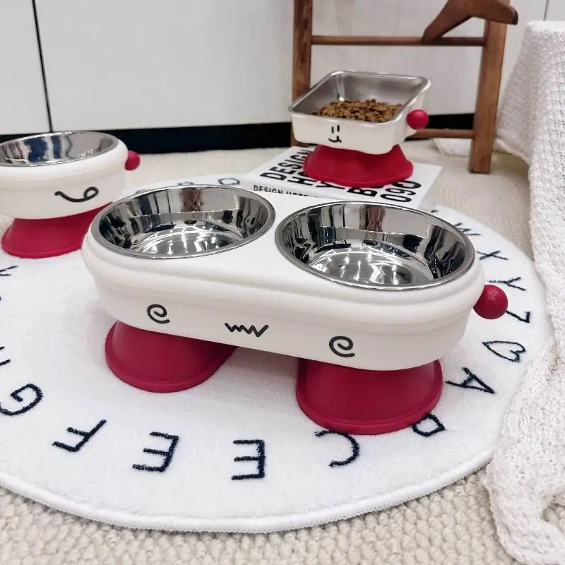 itaria Victoria JobsHohe Fußige Futternapf für Katzen und Hunde, Futternapf aus Edelstahl – Detail 1