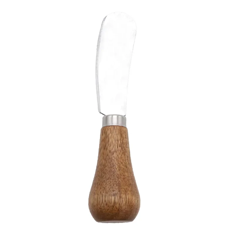 Wood Handle Butter Knife Jam Butter Spatula Cheese Cutter Bread Cheese Knife Spoon and Fork Set kitchen Tools 1PCS butter knife cheese knife