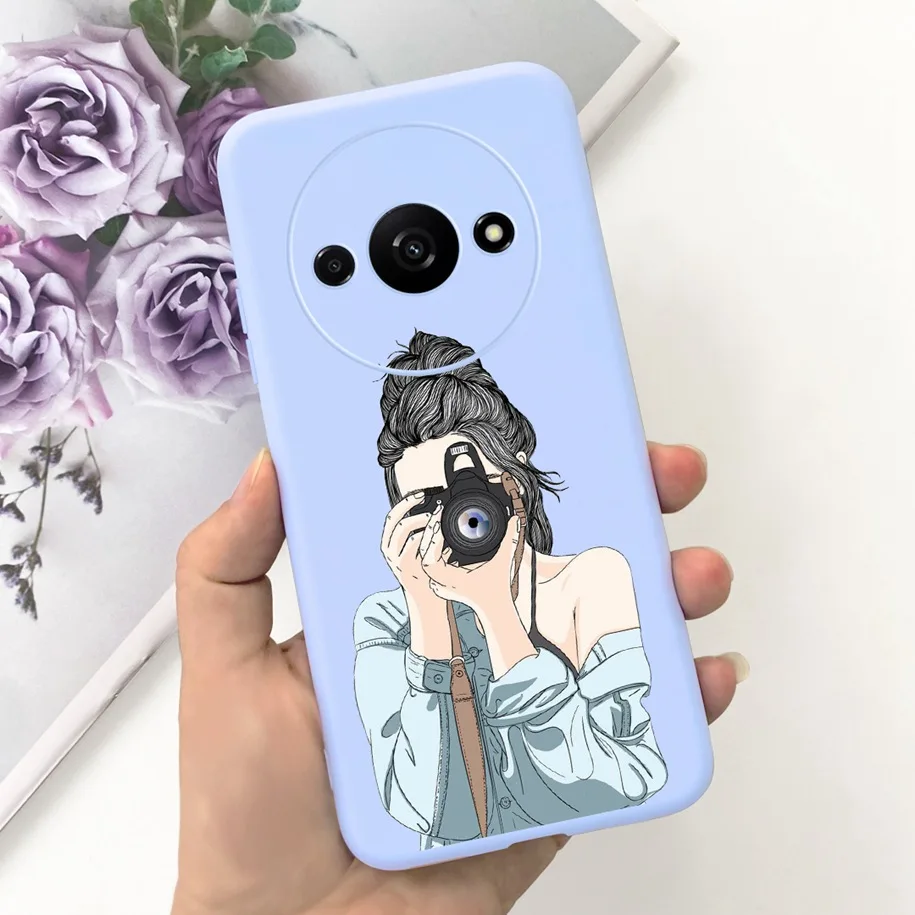 Cute Fashion Girls Duck Shockproof Silicone Soft Phone Case Cover