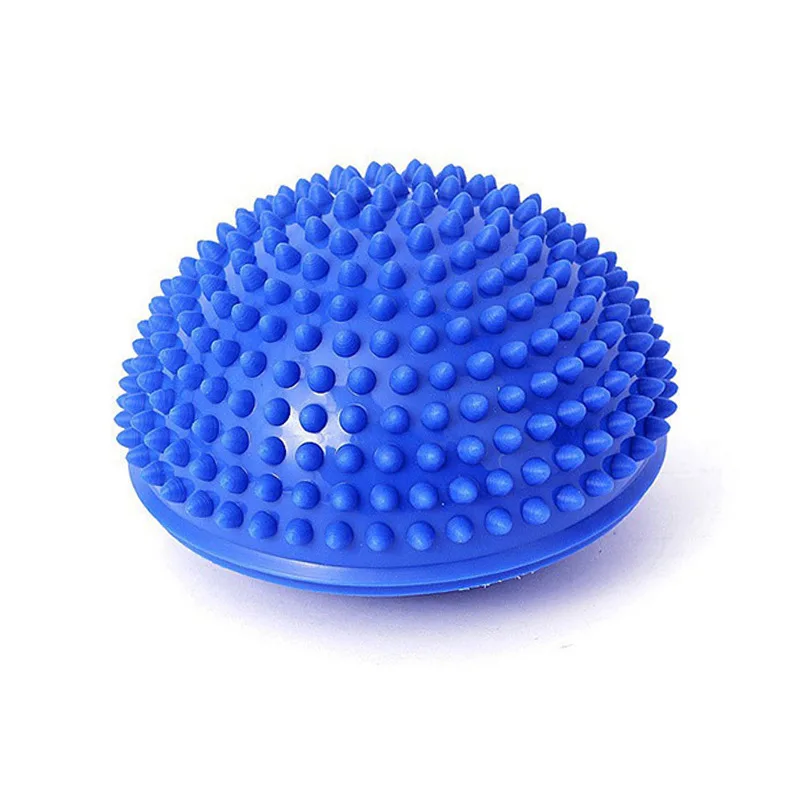 Fitness Ball Massage Ball Agility Training Ball Inflatable Half Sphere Yoga Balls PVC Massage Fitball Exercises Trainer Balancing For Gym Pilates Sport