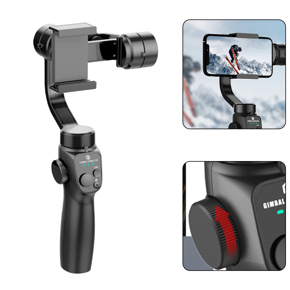 

Three-Axis Anti-Shake Smart Phone Foldable Three-Axis Gimbal Handheld Stabilizer For Stable Video Recording And Vlogging