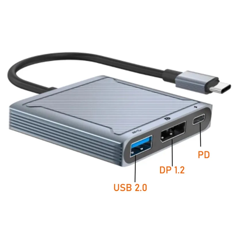 ƺ ο , USB  PD Ʈ 1.4 ŷ ̼, 8K USB Ÿ C-÷ Ʈ, 60W, 3  1 DP , 8K @ 60Hz, 4K @ 144Hz