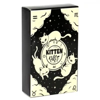 Kitten Tarot Deck For Family Party High Quality Fortune Telling Divination Tarot Cards for Beginners Rider-waite Tarot System 2