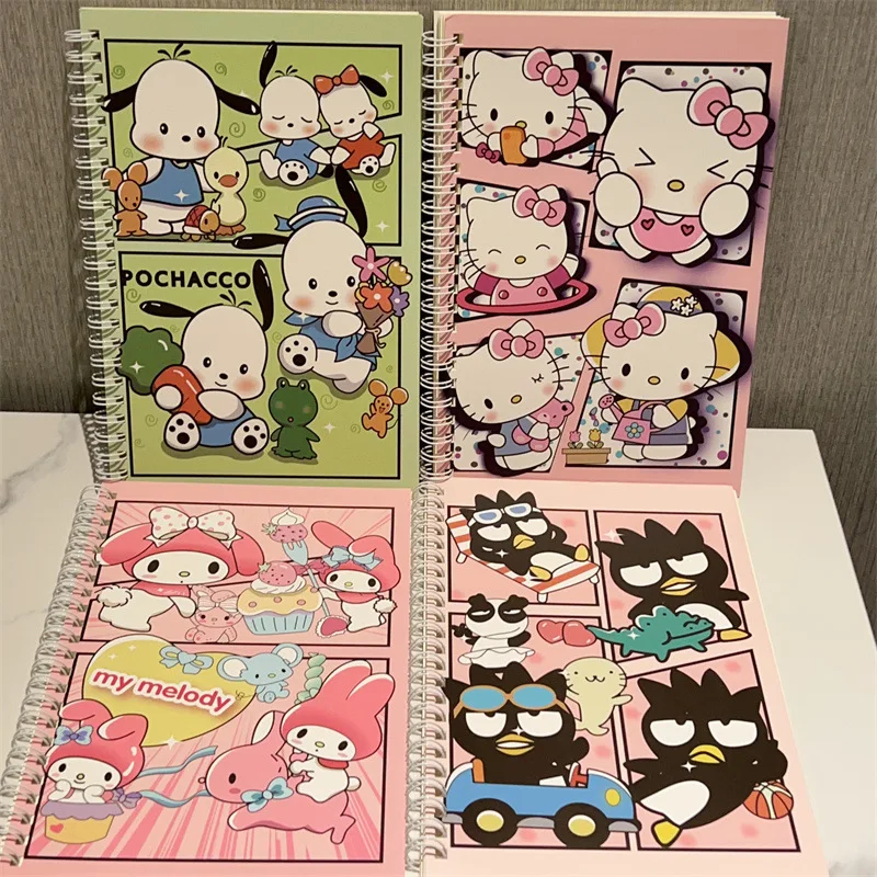 B5 Kawaii Sanrio Stationery Portable Notebook Fashion Hello Kitty Pachacco  Cartoon Student Diary Notepad School Office Supplies - Animation  Derivatives/peripheral Products - AliExpress