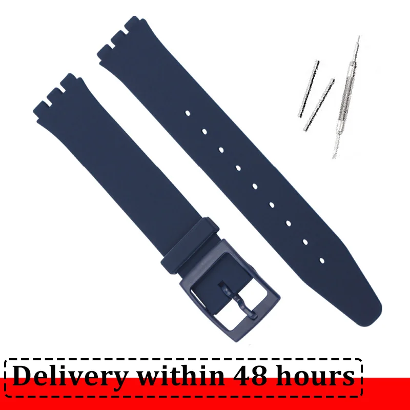 Waterproof Silicone Watch Band - Soft Rubber Strap Bracelet