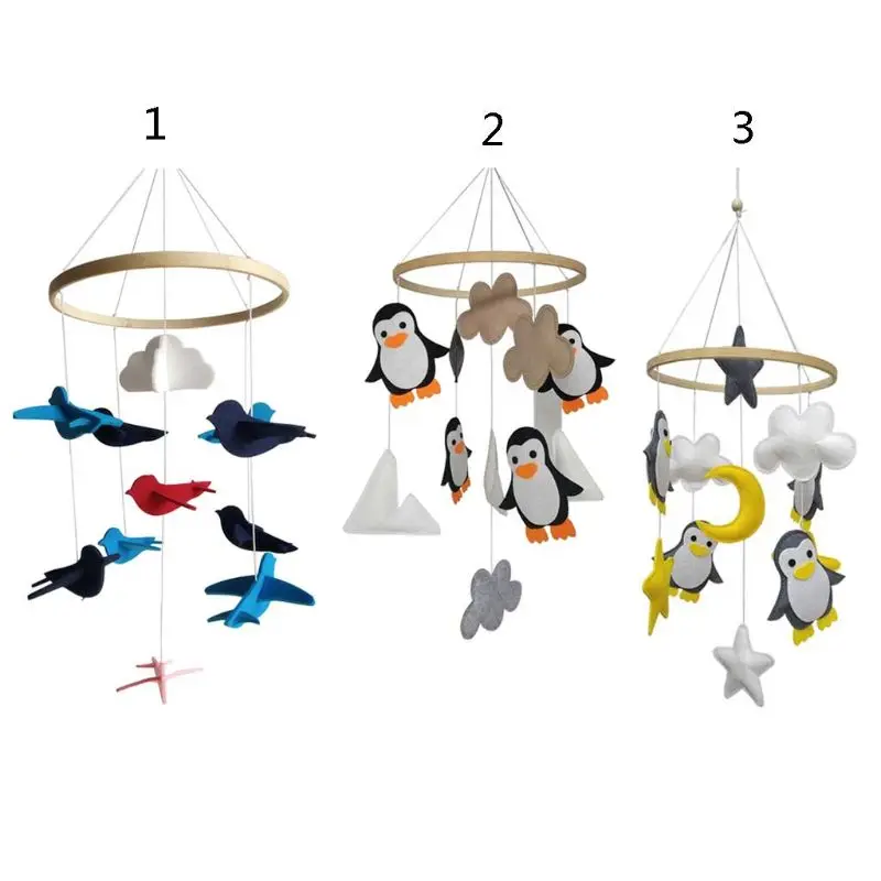 

Baby Bed Hanging Rattle Stroller Hanging Accessories Toddler Handmade Toy