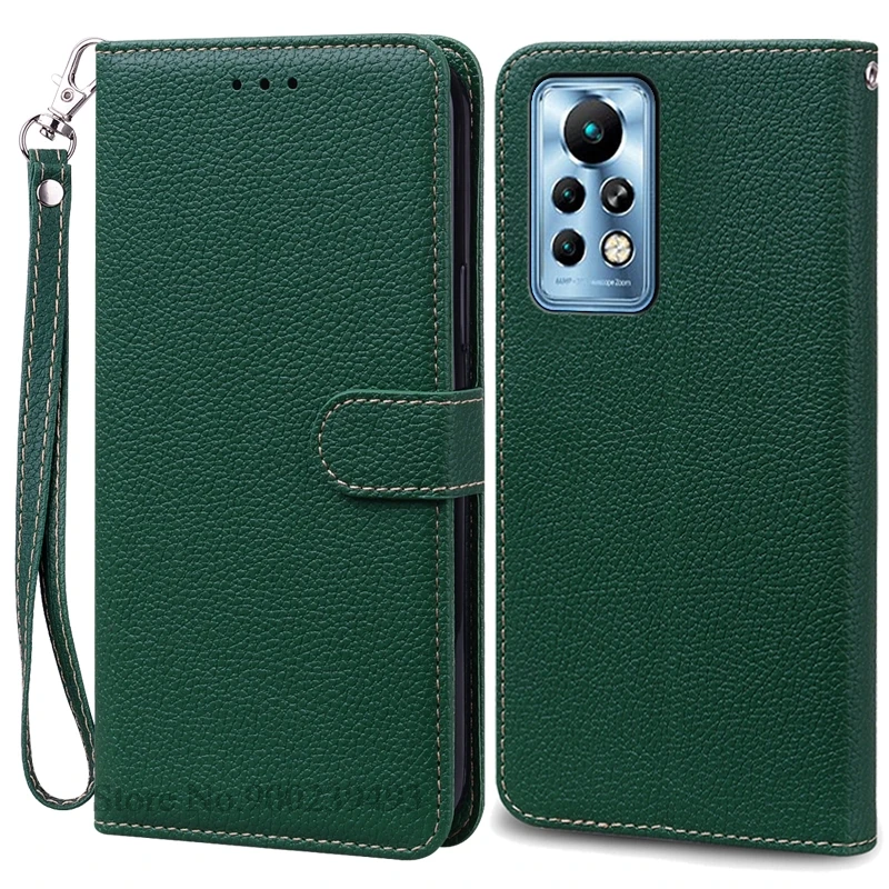 Leather Wallet Flip Case - Elegant Protective Cover