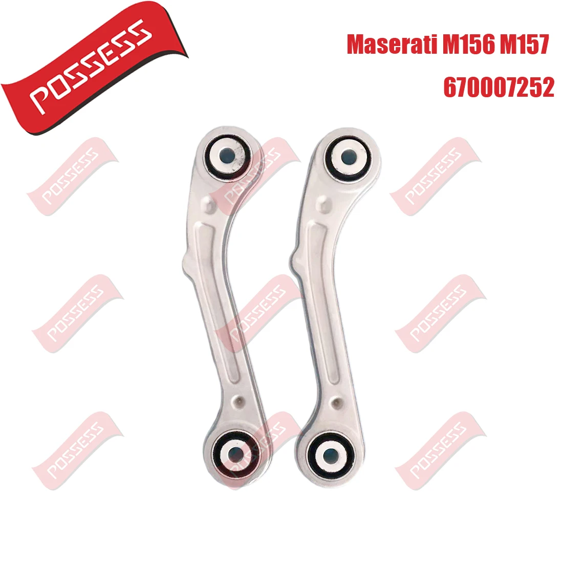 

A Pair of Rear Suspension Control Arm Tie Rod For Maserati Quattroporte M156 Ghibli M157 2013-/,OE 670007252,L=R