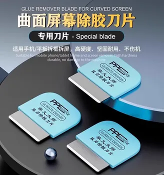 Kit di riparazione professionale per telefono 3 in 1 compatibile con iPhone Huawei Android Strumenti di apertura dello schermo curvo, carte di leva e lama