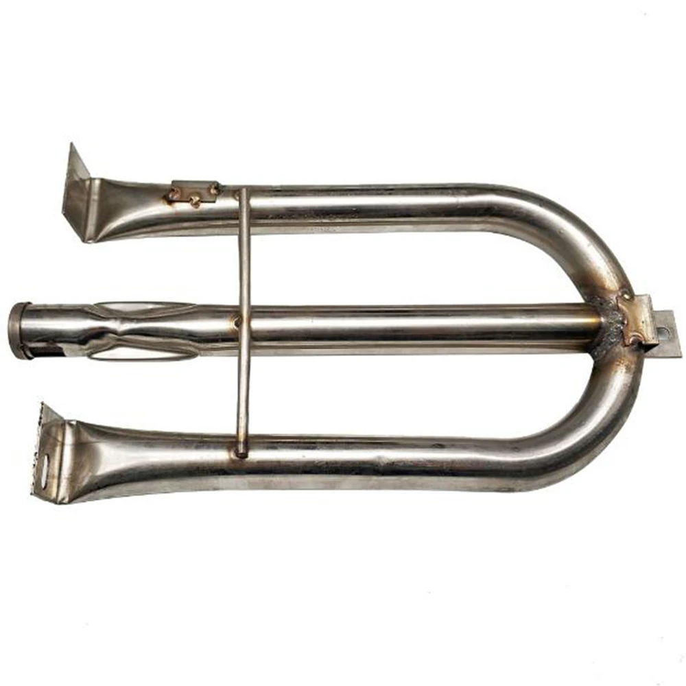 304 Stainless Steel Stove End Outdoor BBQ Heating Furnace Tube U-shaped Gas Burner Gas Appliance Accessories gas grill burner valve